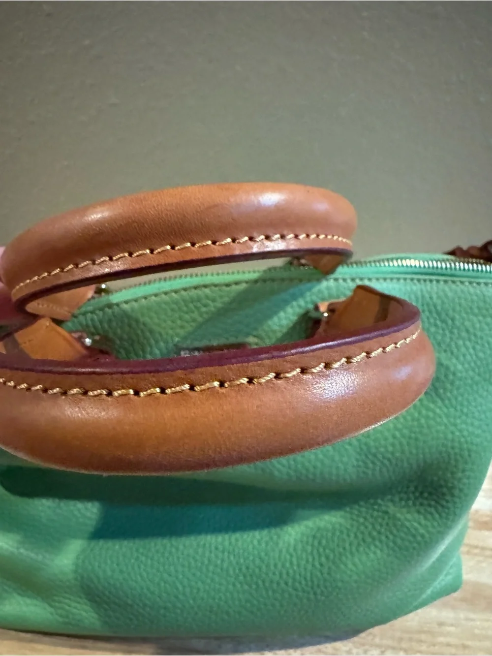 Dooney & Bourke Pebble Leather Satchel